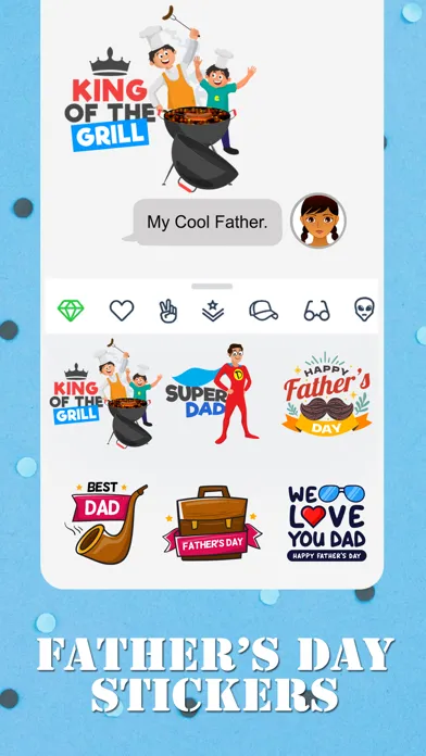 Father’s Day Stickers 2020 Screenshots