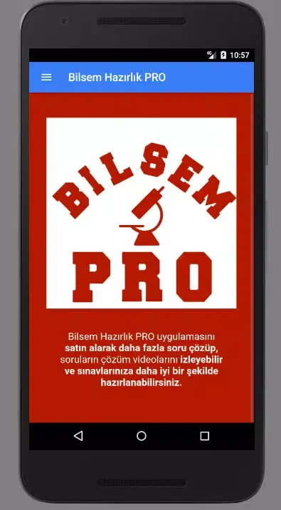 Bilsem Sınavı Hazırlık DEMO سکرین شاٹس