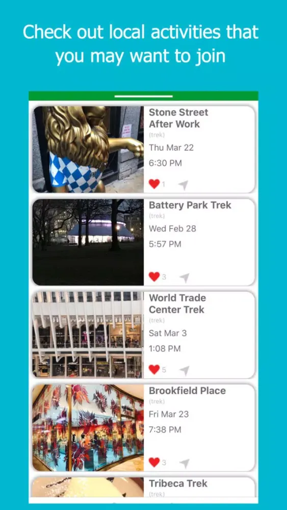MappTrek - Experience Life سکرین شاٹس