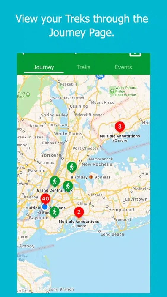 MappTrek - Experience Life سکرین شاٹس