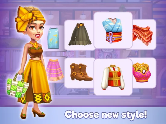 Capturas de pantalla de Fashion Shop Tycoon iPad 