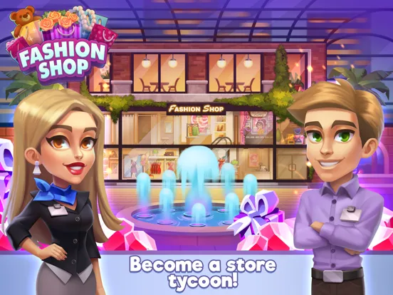 Capturas de pantalla de Fashion Shop Tycoon iPad 