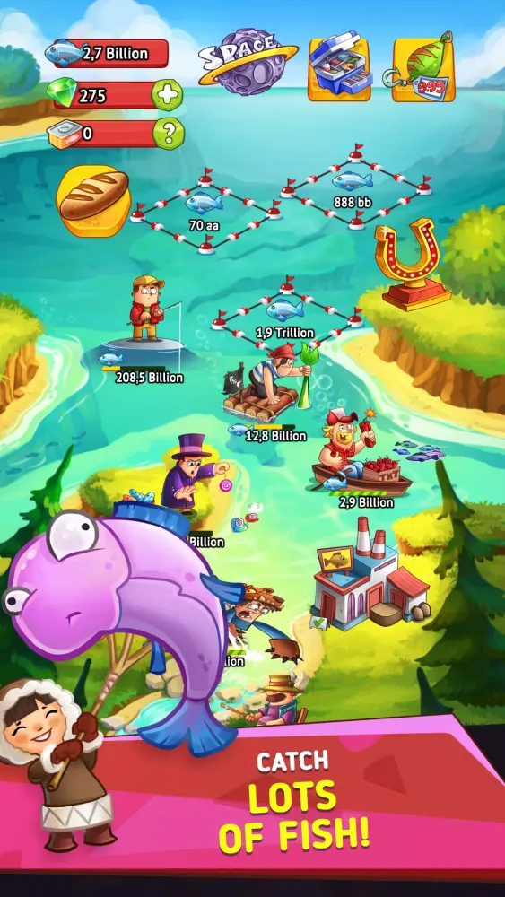ภาพหน้าจอของ Fish Clicker