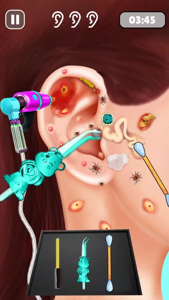 Ear Salon ASMR Doctor Game Screenshots