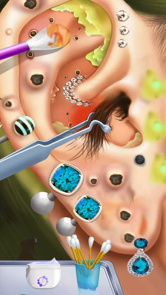Ear Salon ASMR Doctor Game Screenshots