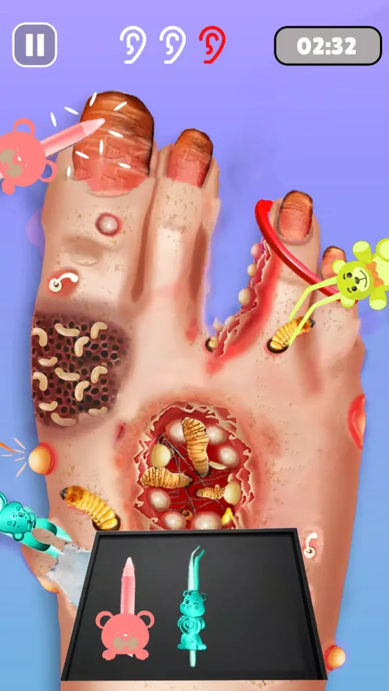 Ear Salon ASMR Doctor Game Screenshots