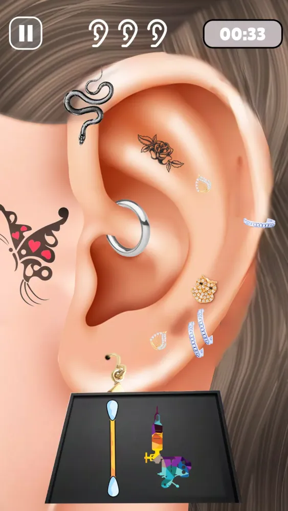 Ear Salon ASMR Doctor Game Screenshots