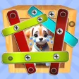 Nuts and Bolts Unscrew Puzzle
