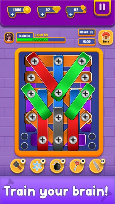 Nuts and Bolts Unscrew Puzzle应用截图