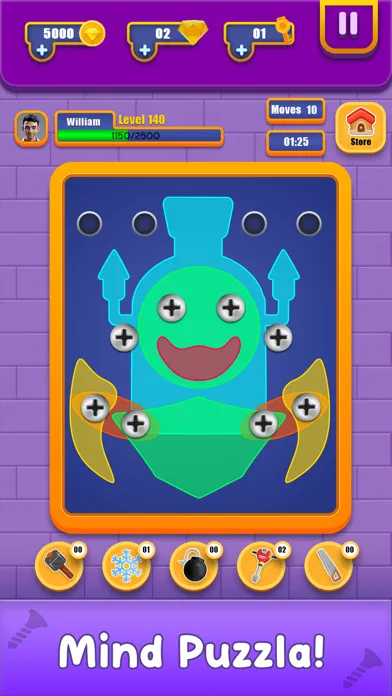 Nuts and Bolts Unscrew Puzzle应用截图