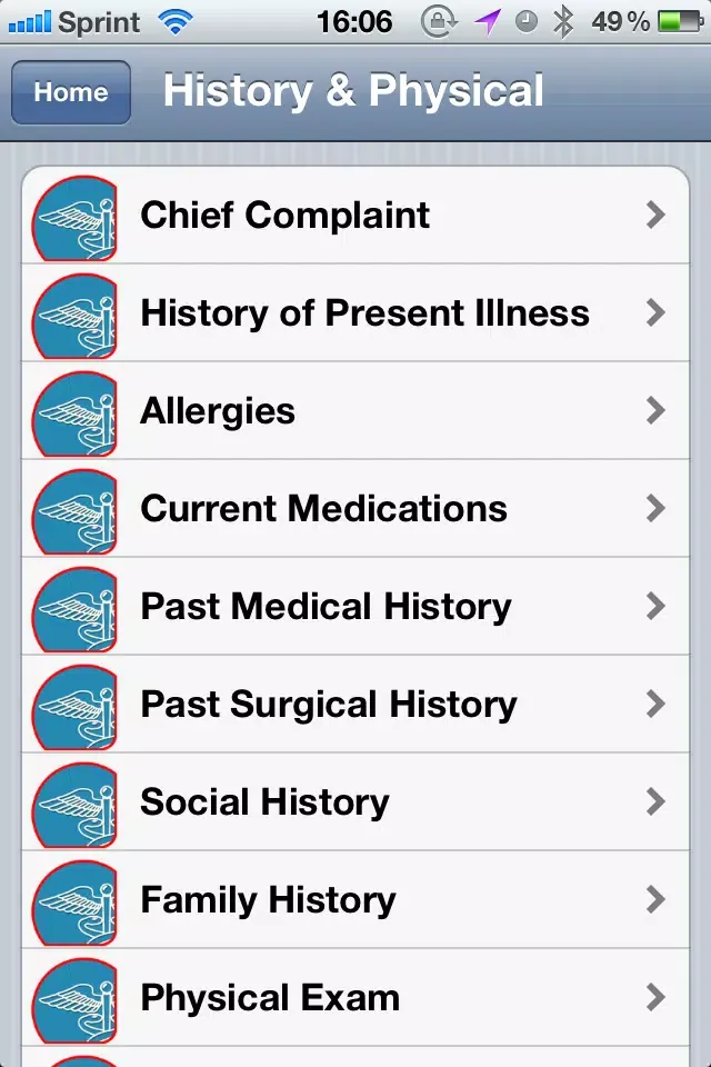 Capturas de pantalla de Clinical Rotation Guide