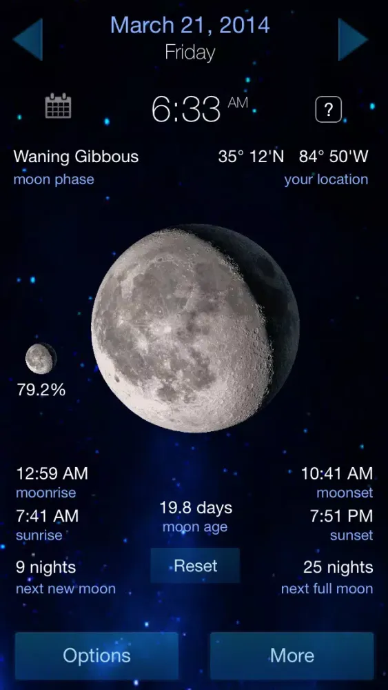 Capturas de pantalla de It's A Better Clock - Weather forecaster and Lunar Phase calendar
