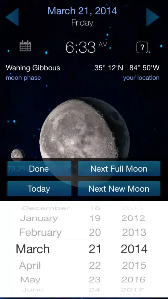 Capturas de pantalla de It's A Better Clock - Weather forecaster and Lunar Phase calendar