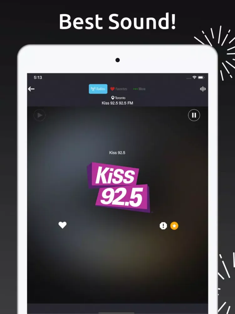 صور Radio Player Canada: FM Tuner iPad 