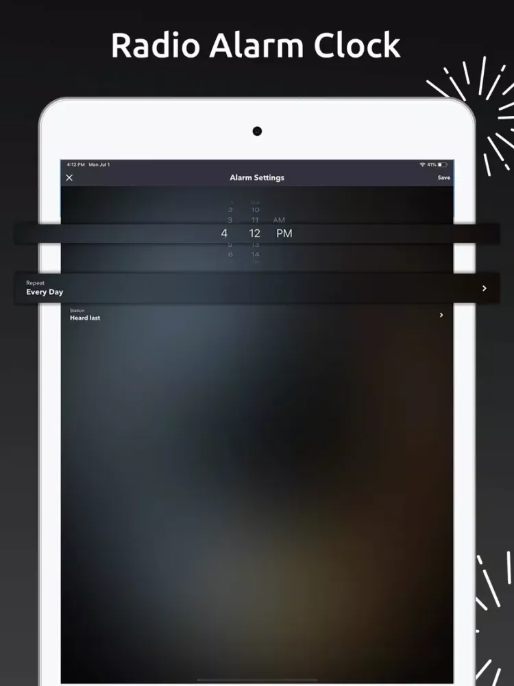 صور Radio Player Canada: FM Tuner iPad 