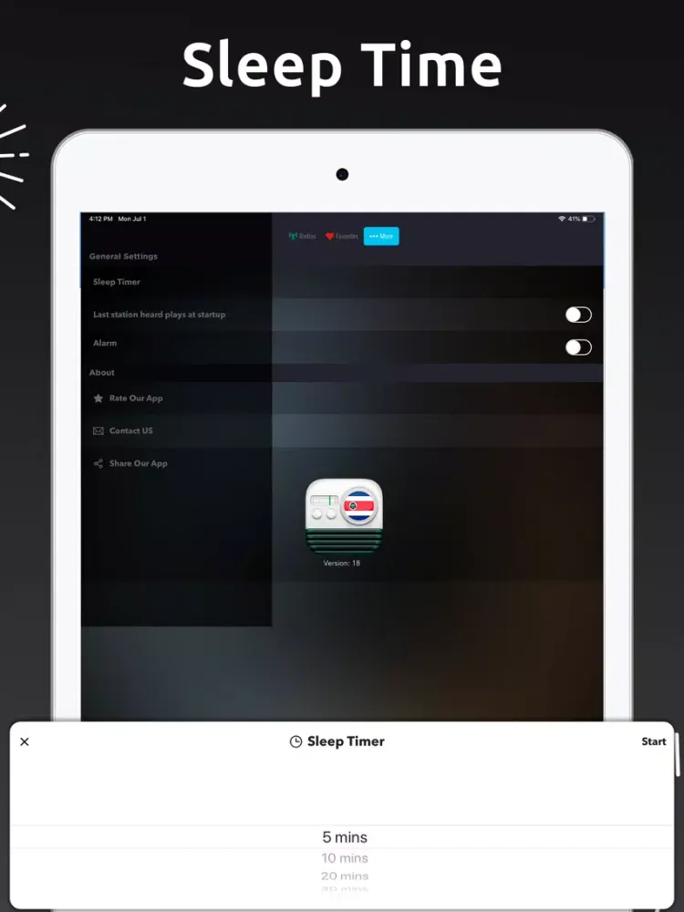 Screenshot di Costa Rica Radio: AM FM Live iPad 