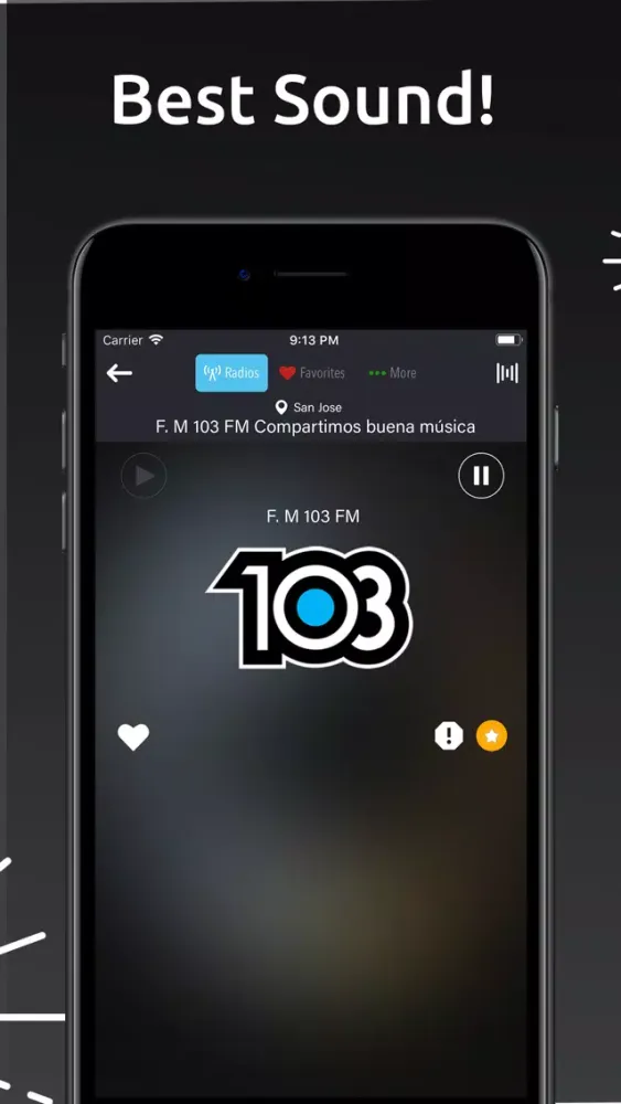 Screenshot di Costa Rica Radio: AM FM Live
