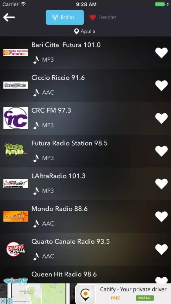 تصاویر Radio italy - italian music stations AM & FM Live