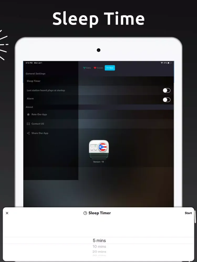 Скриншоты Radios de Puerto Rico FM AM iPad 