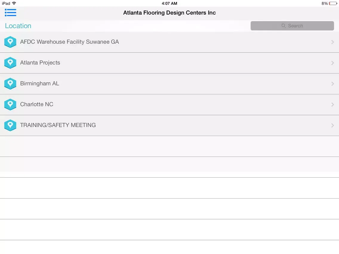 Atlanta Flooring Safety App iPad  Screenshots