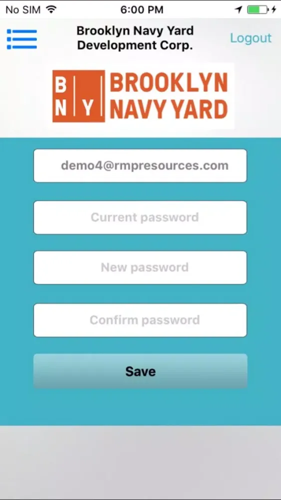 Capturas de tela do Brooklyn Navy Yard Safety App