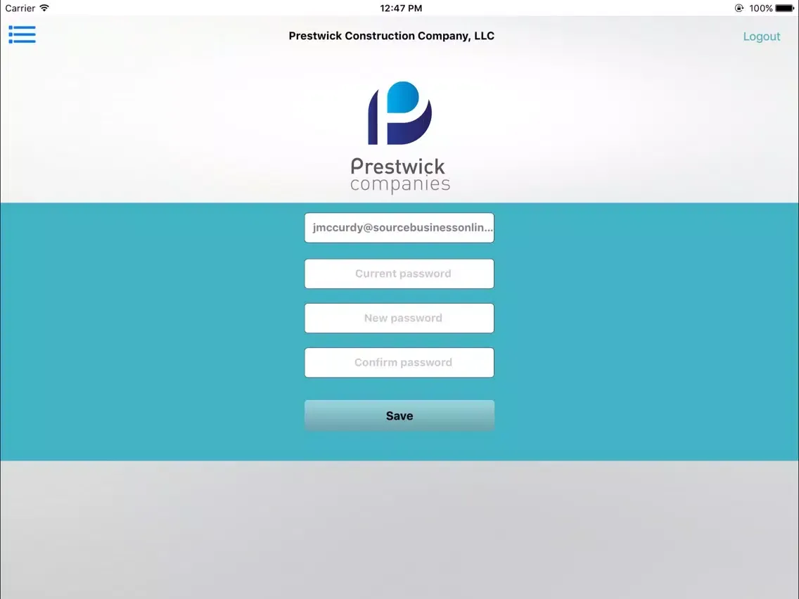 Prestwick Construction Company, LLC iPad  স্ক্রিনশট