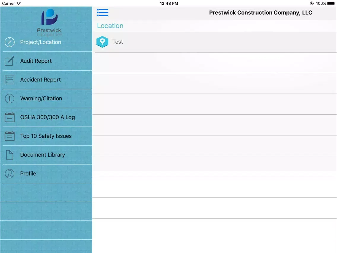 Prestwick Construction Company, LLC iPad  স্ক্রিনশট