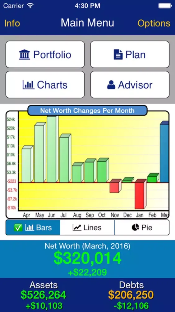 Apex Debt and Wealth Tracker應用截圖