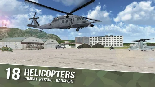 Helicopter Sim Flight Simulator-screenshot-1