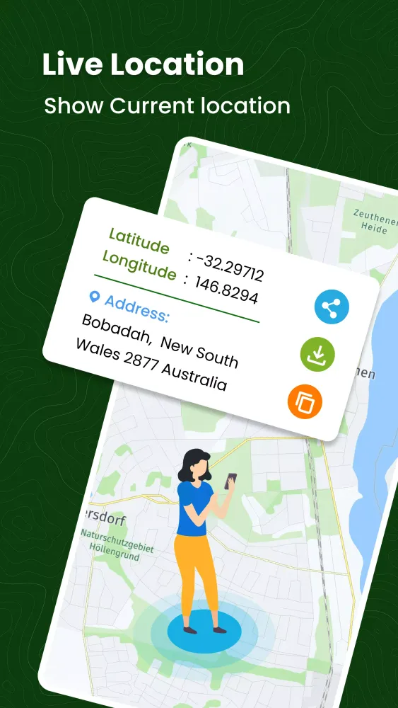 Zrzuty ekranu Live Mobile Location & Address