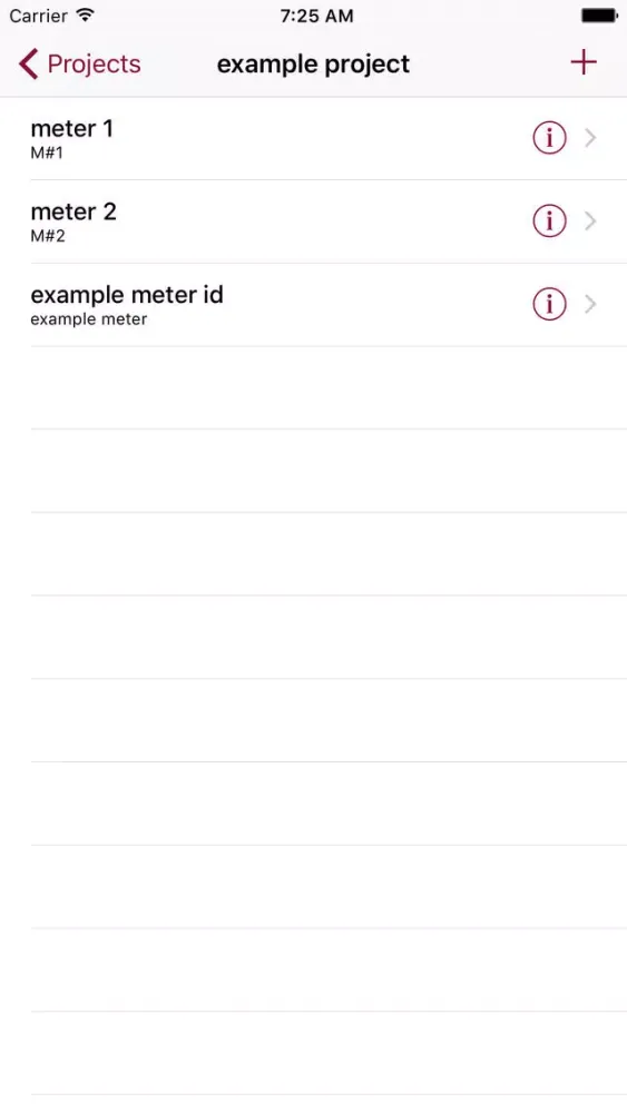 Meter Record 스크린샷