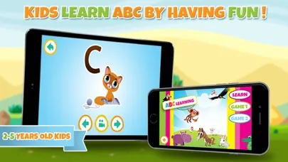 Learn alphabet and letter - ABC learning game for toddler kids & preschool children Screenshots