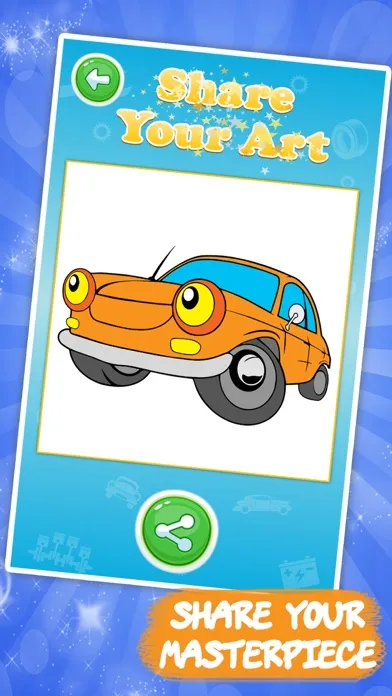 Capturas de pantalla de Best coloring book: Cars