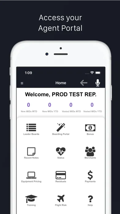 Payroc Agent Portal স্ক্রিনশট