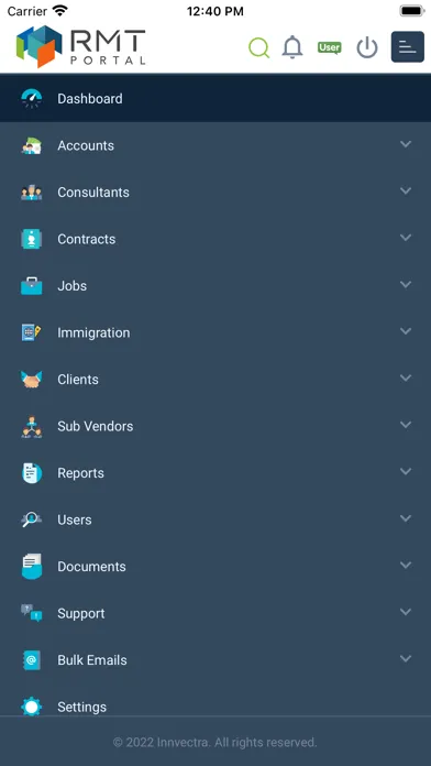 Tangkapan skrin RMT Portal