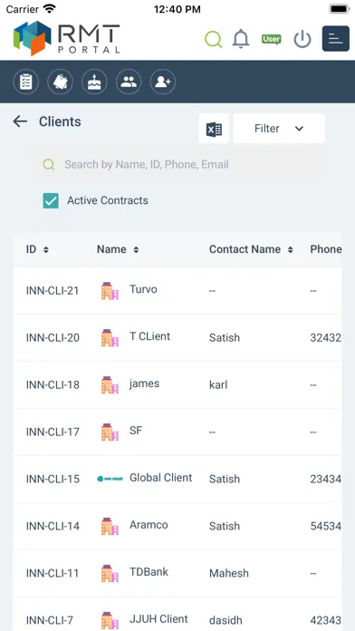 Tangkapan skrin RMT Portal