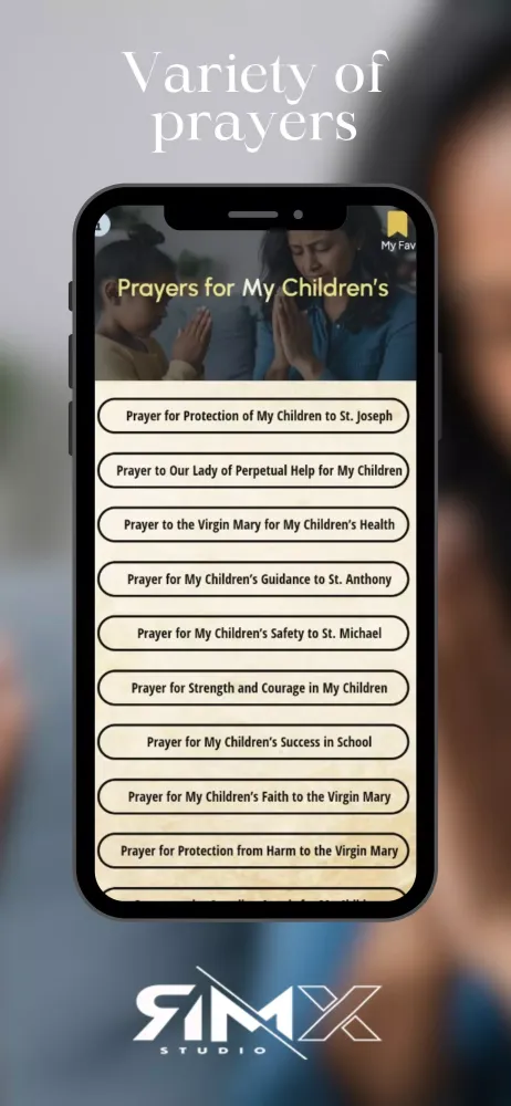 Capturas de tela do Prayers for My Children’s