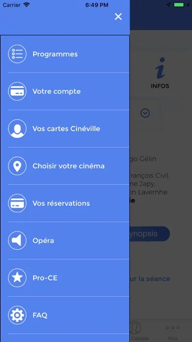 Capturas de pantalla de Les Cinémas Cinéville