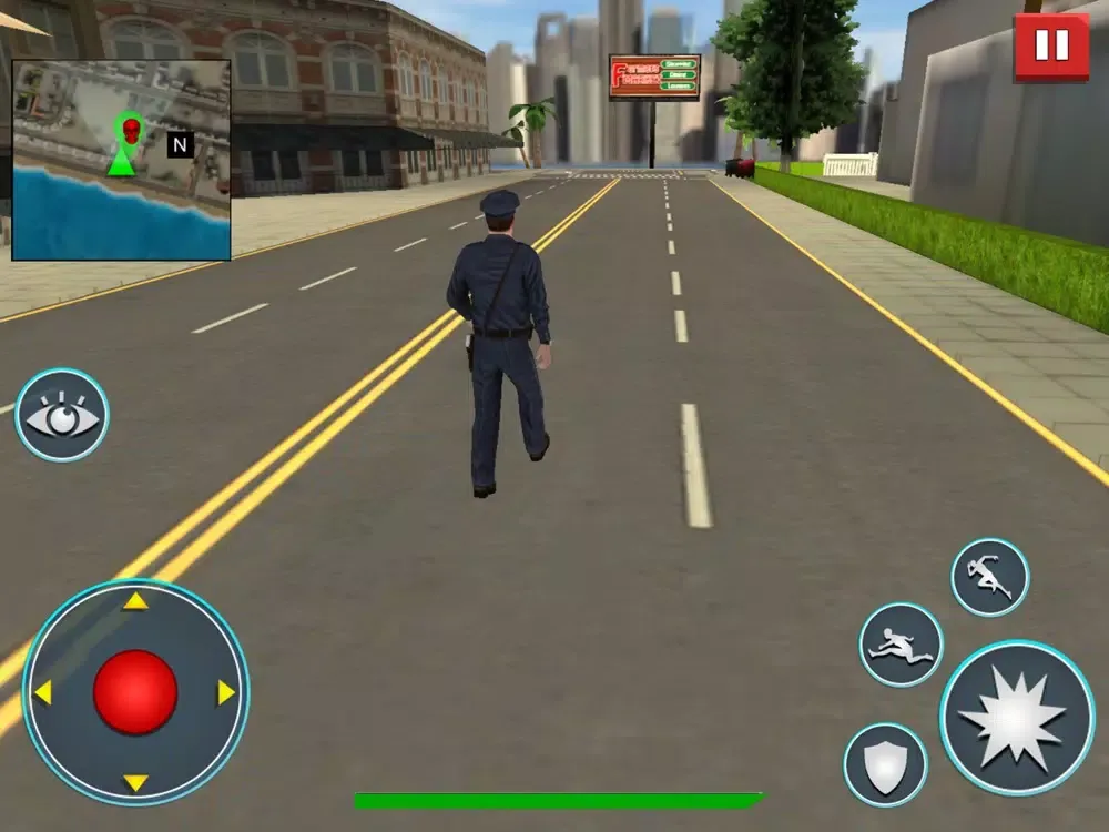 Gangster City Hero Mission iPad 应用截图