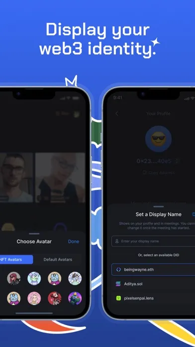 Captures d'écran de Huddle01: Meet. Talk. Hang Out