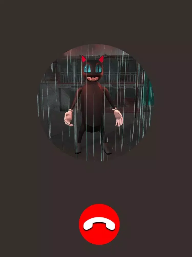 Scary Cartoon Cat Dog Call Me iPad  Ekran Görüntüleri