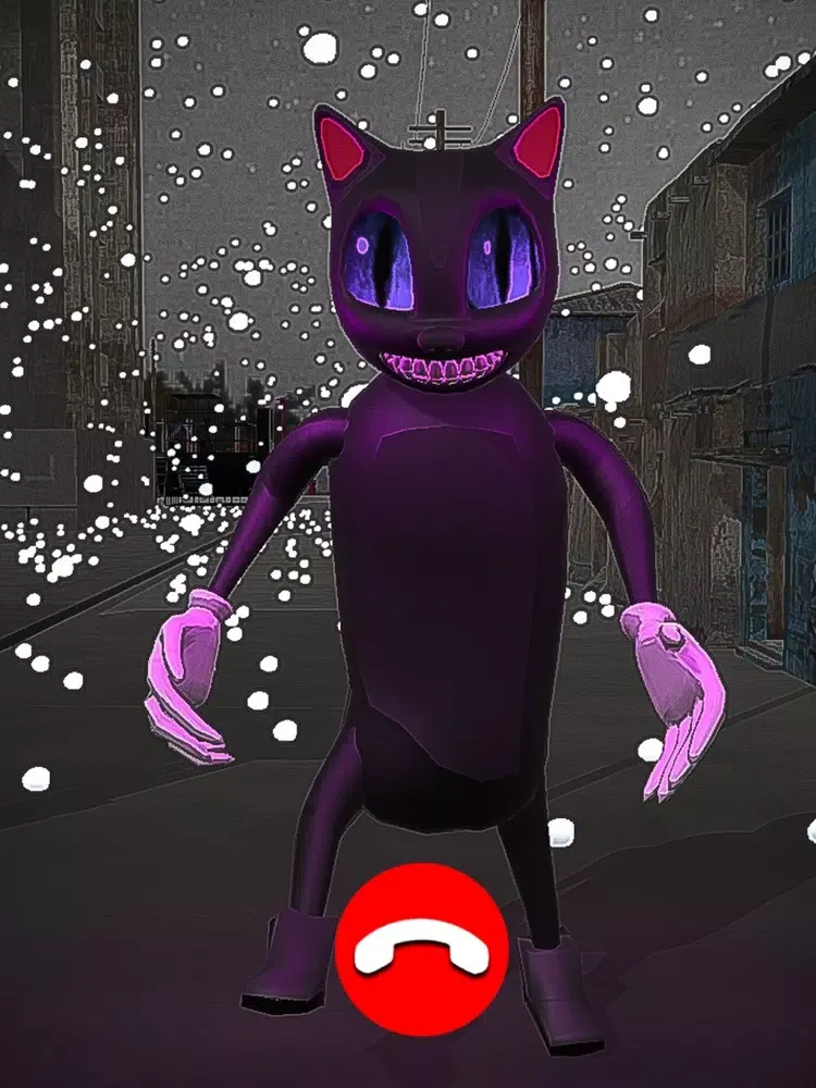 Scary Cartoon Cat Dog Call Me iPad  Ekran Görüntüleri