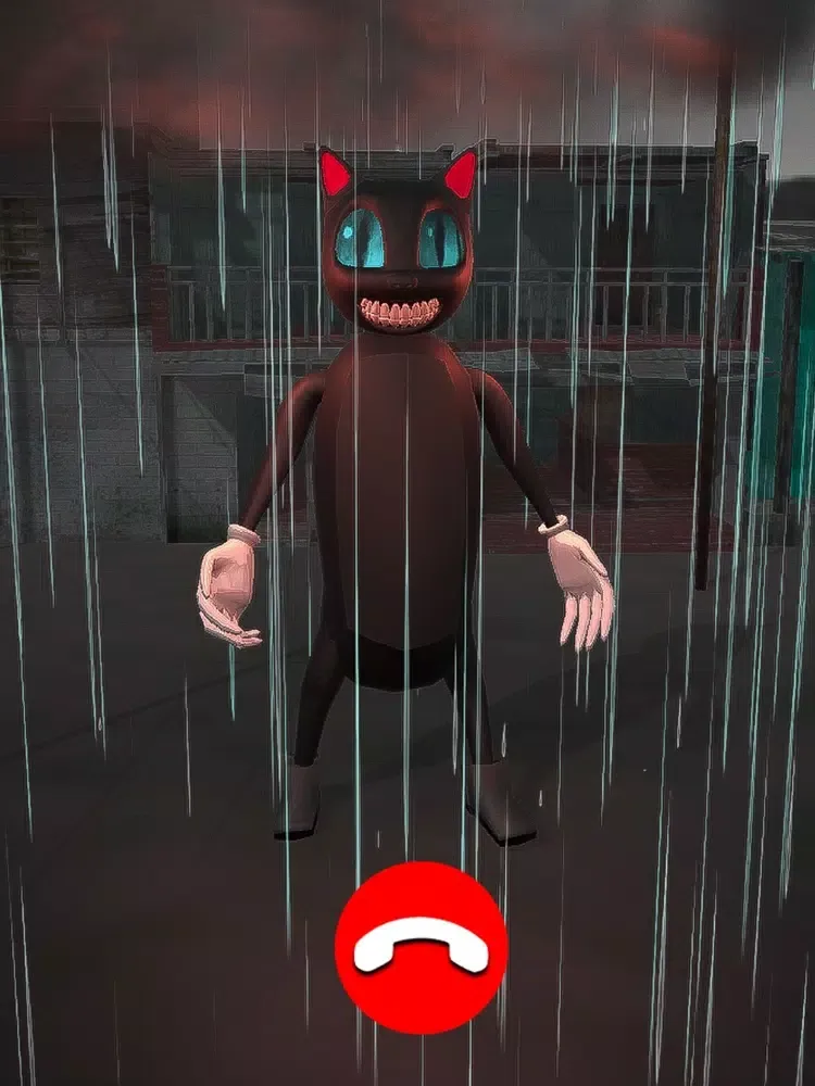 Scary Cartoon Cat Dog Call Me iPad  Ekran Görüntüleri