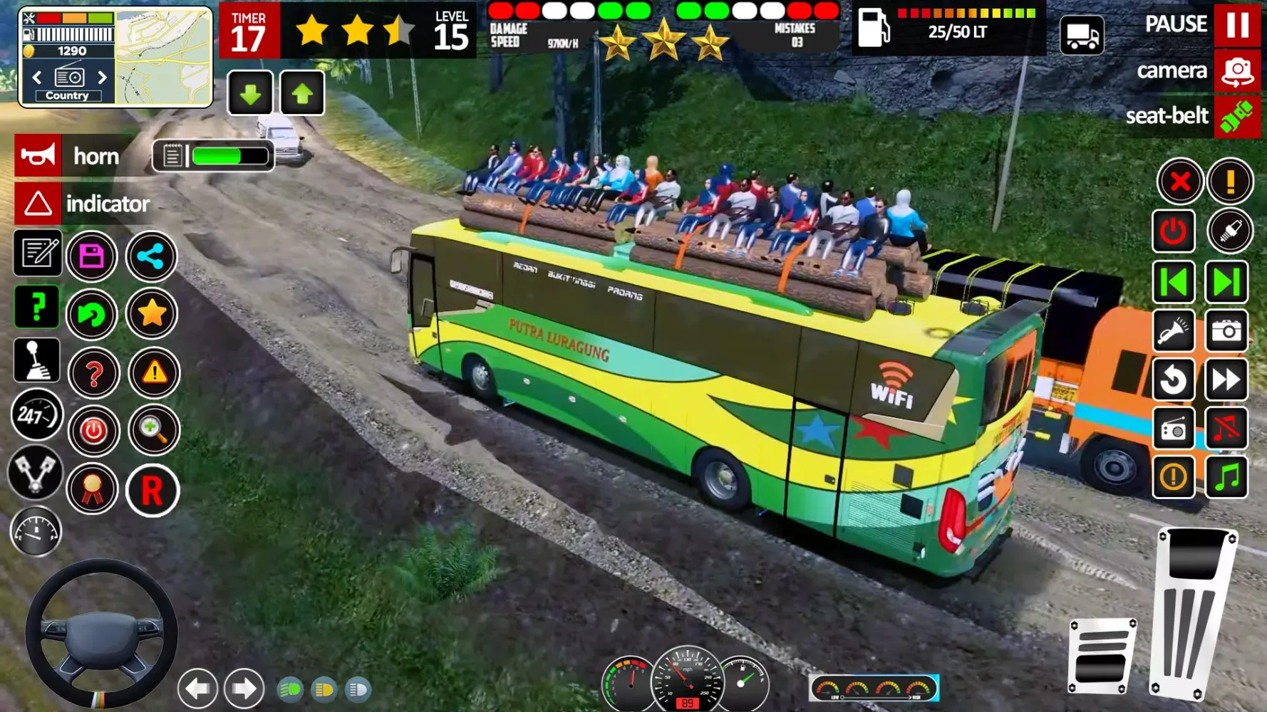 Bus Game Bus Driving Simulator स्क्रीनशॉट