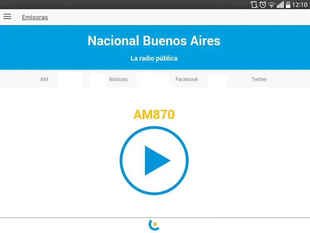 Radio Nacional Argentina iPad  스크린샷