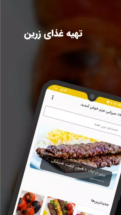 Capturas de pantalla de غذاپزی زرین