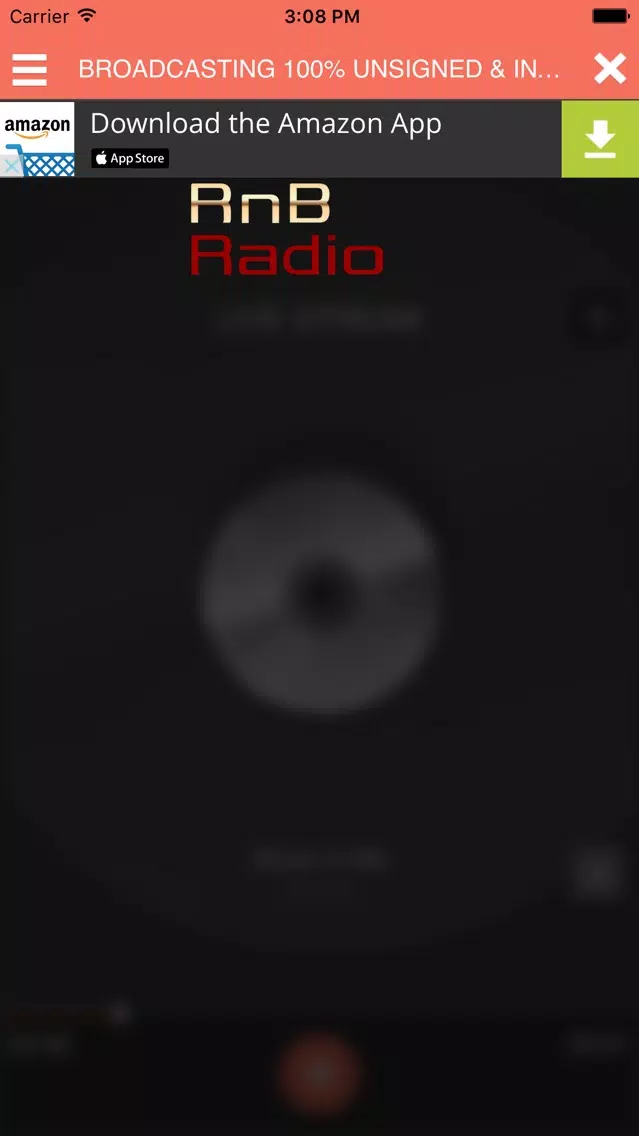 Capturas de tela do RnB Music Radio