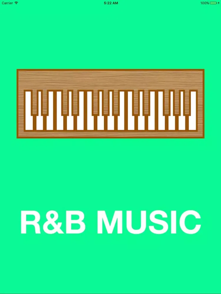 R&B Music iPad  Screenshots