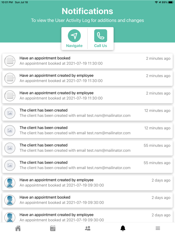 Screenshot di NSM Skedlers iPad 