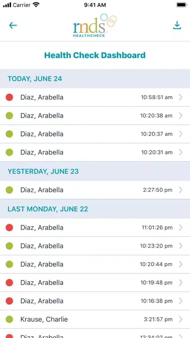HealthCheck by RNDS Screenshots